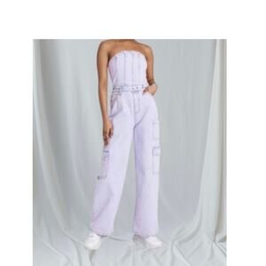 NWT Tube Cargo Denim Jumpsuit - Wild Fable Plus Size 3X :)